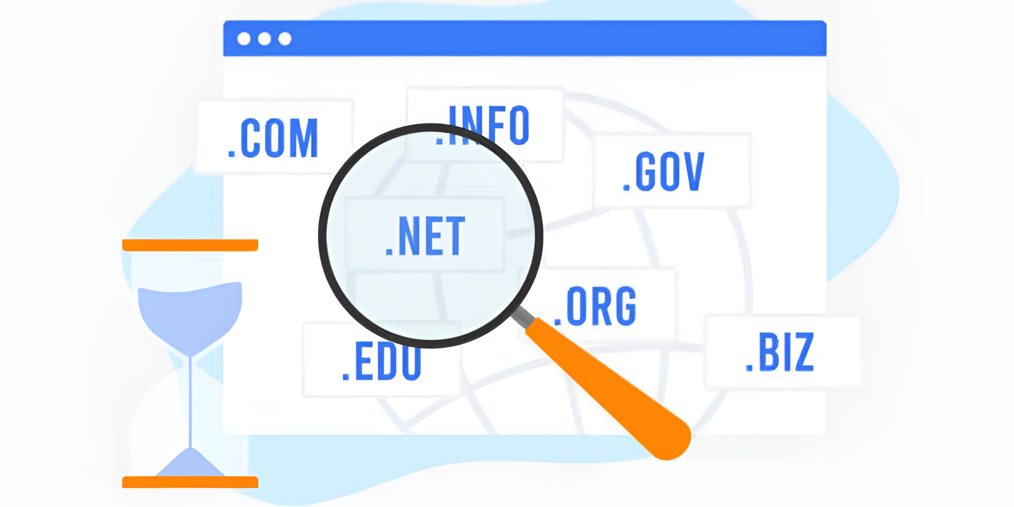 find website domain suffixes on the internet