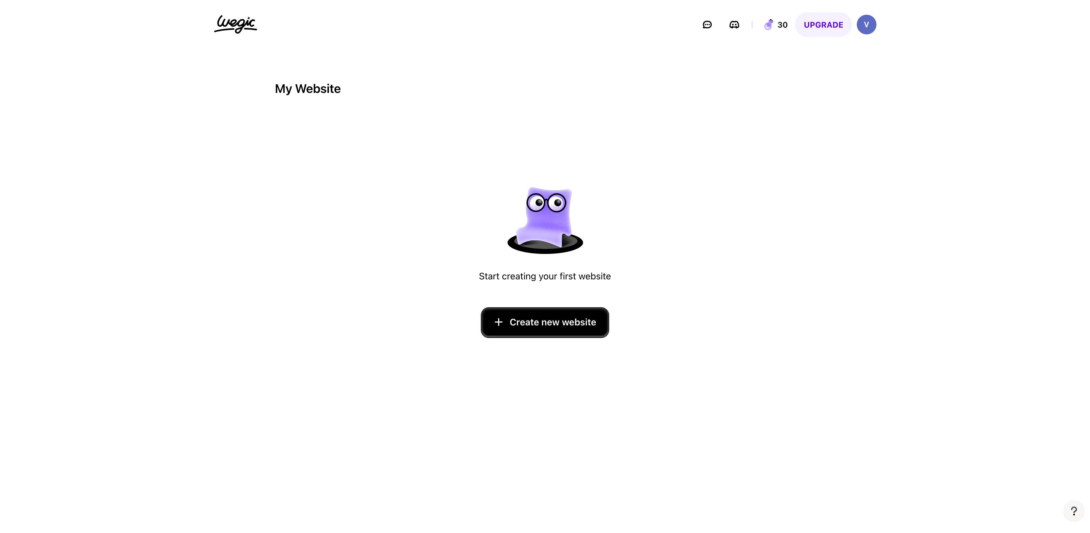 sign up with wegic now and start your website building