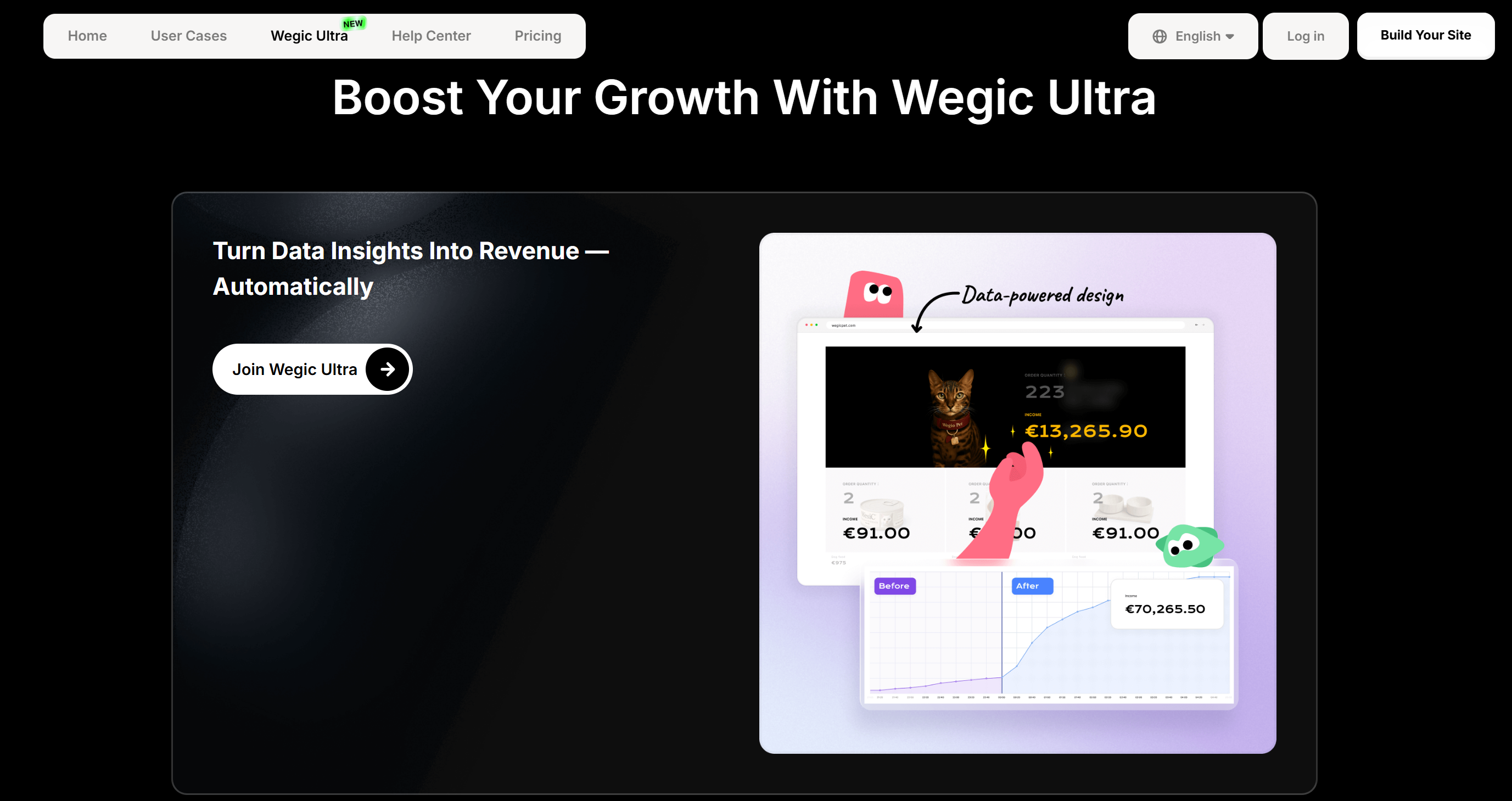 Boost your e-commerce growth with Wegic Ultra