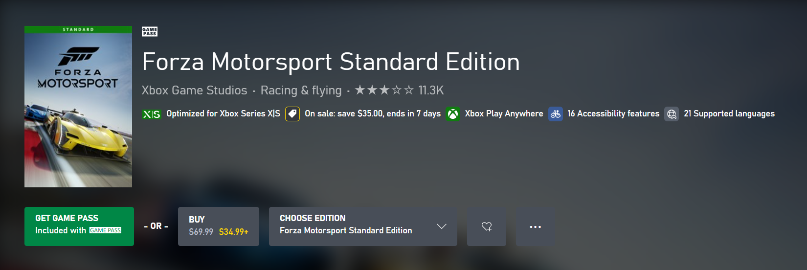 Forza Motorsport