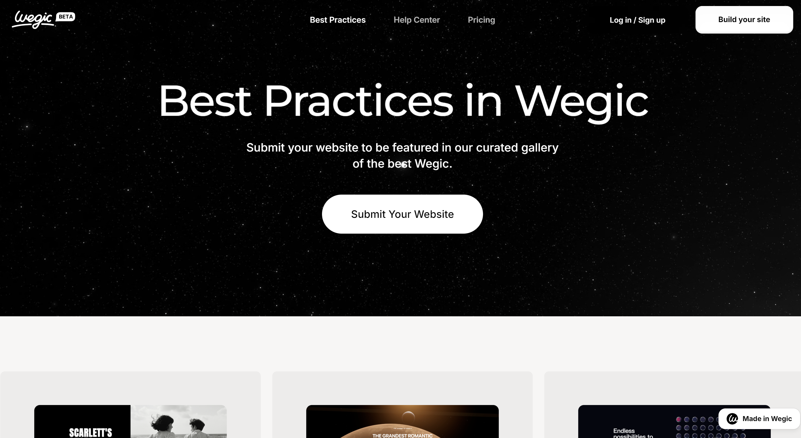 Best practices in Wegic as a website builder to run businesses